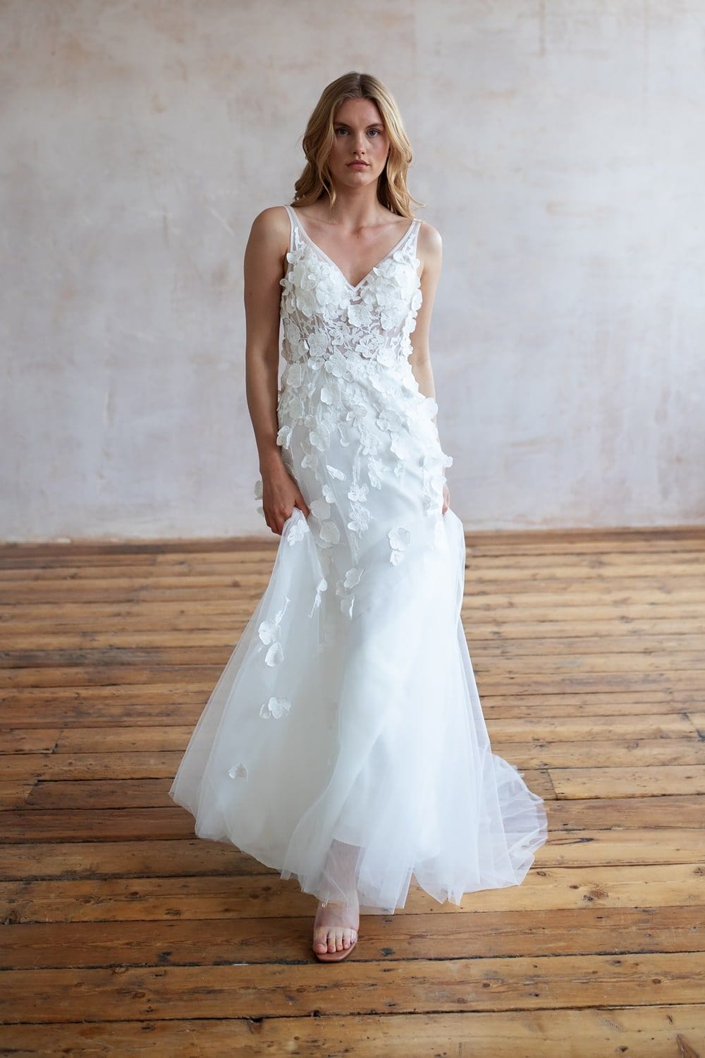 Flora, Lace Wedding Dress, Boho Wedding Dress