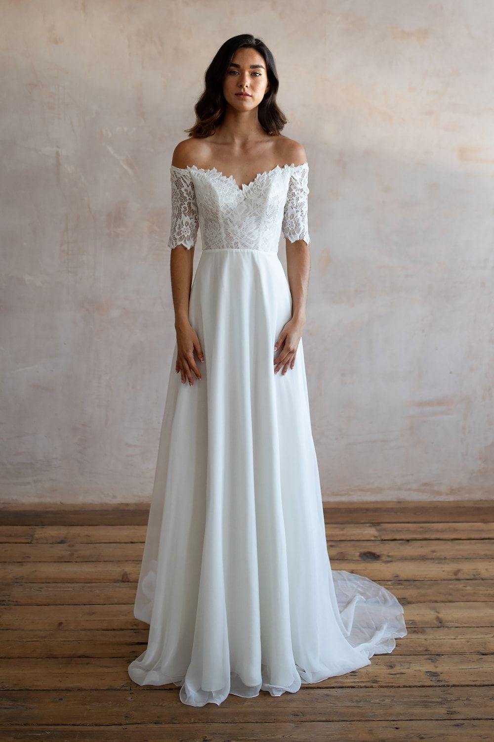 Ruby rustic boho wedding dress Love Spell Design Wedding Dresses Lace Wedding Dresses Long Sleeve Boho Wedding Dresses Wedding Dress Beach Mermaid Wedding Dresses Alterna 19 1