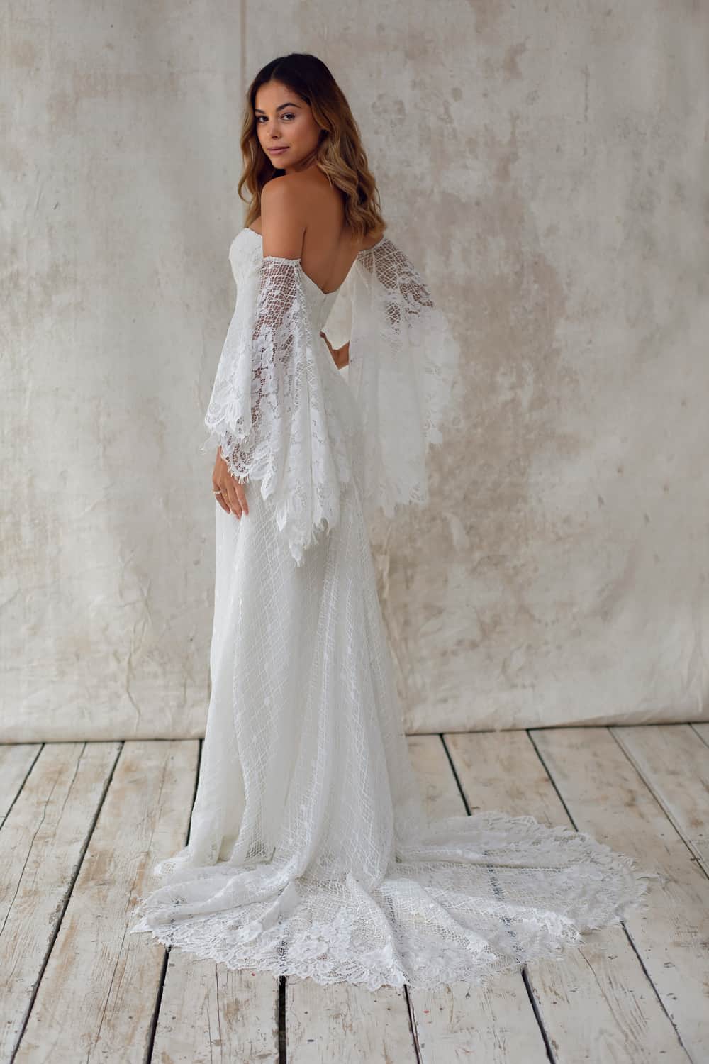 Fleming Boho Wedding Dress Beach Wedding Dress Love Spell