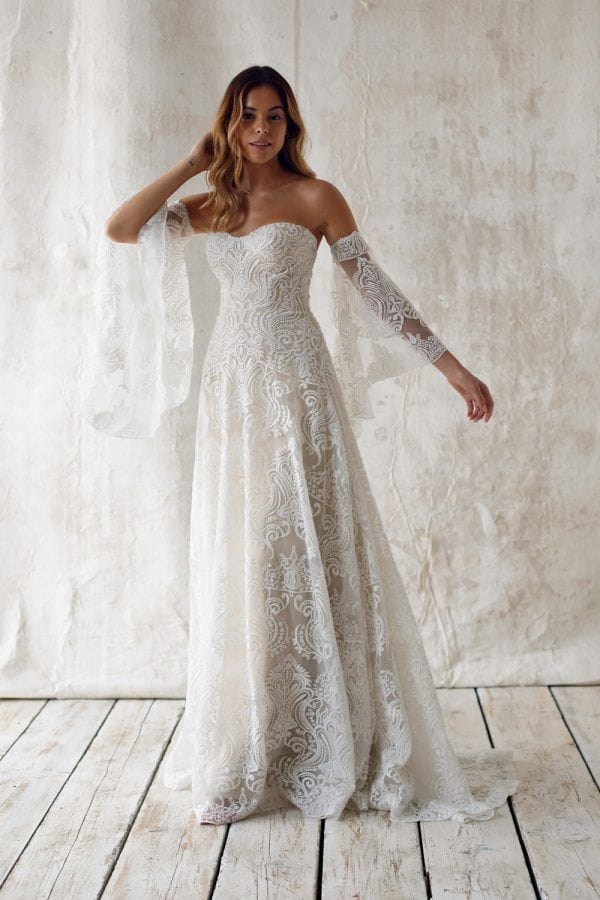 Hayley | Boho Wedding Dress | Summer Wedding Dress | Love Spell