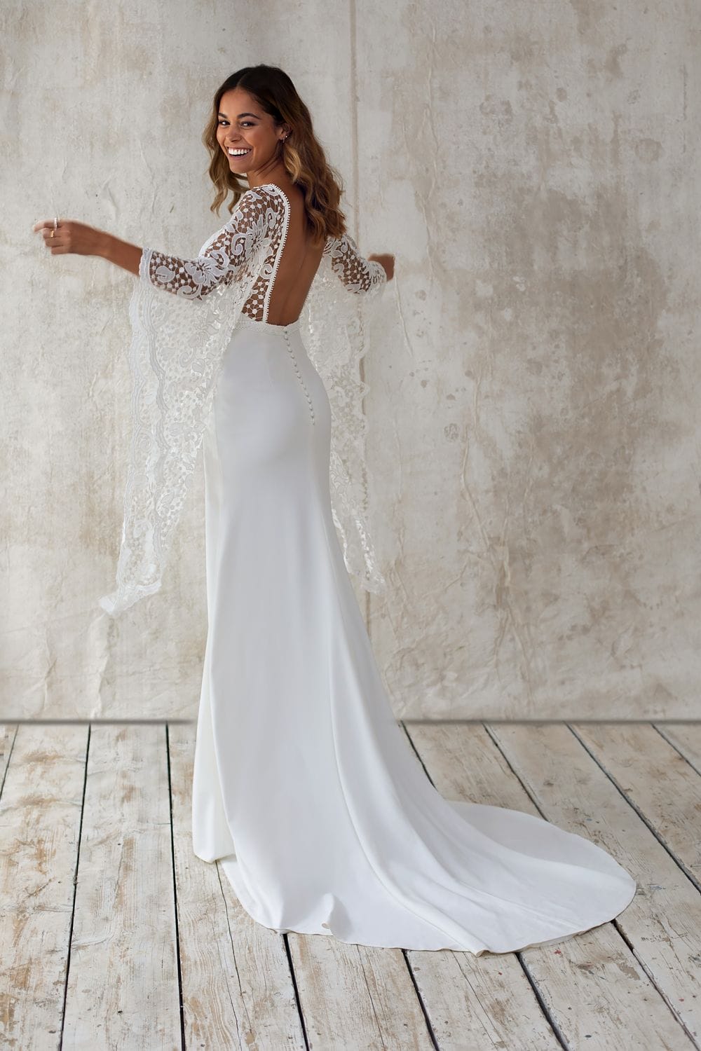 Nadia | Boho Wedding Dress | Lace Wedding Dress | Love Spell