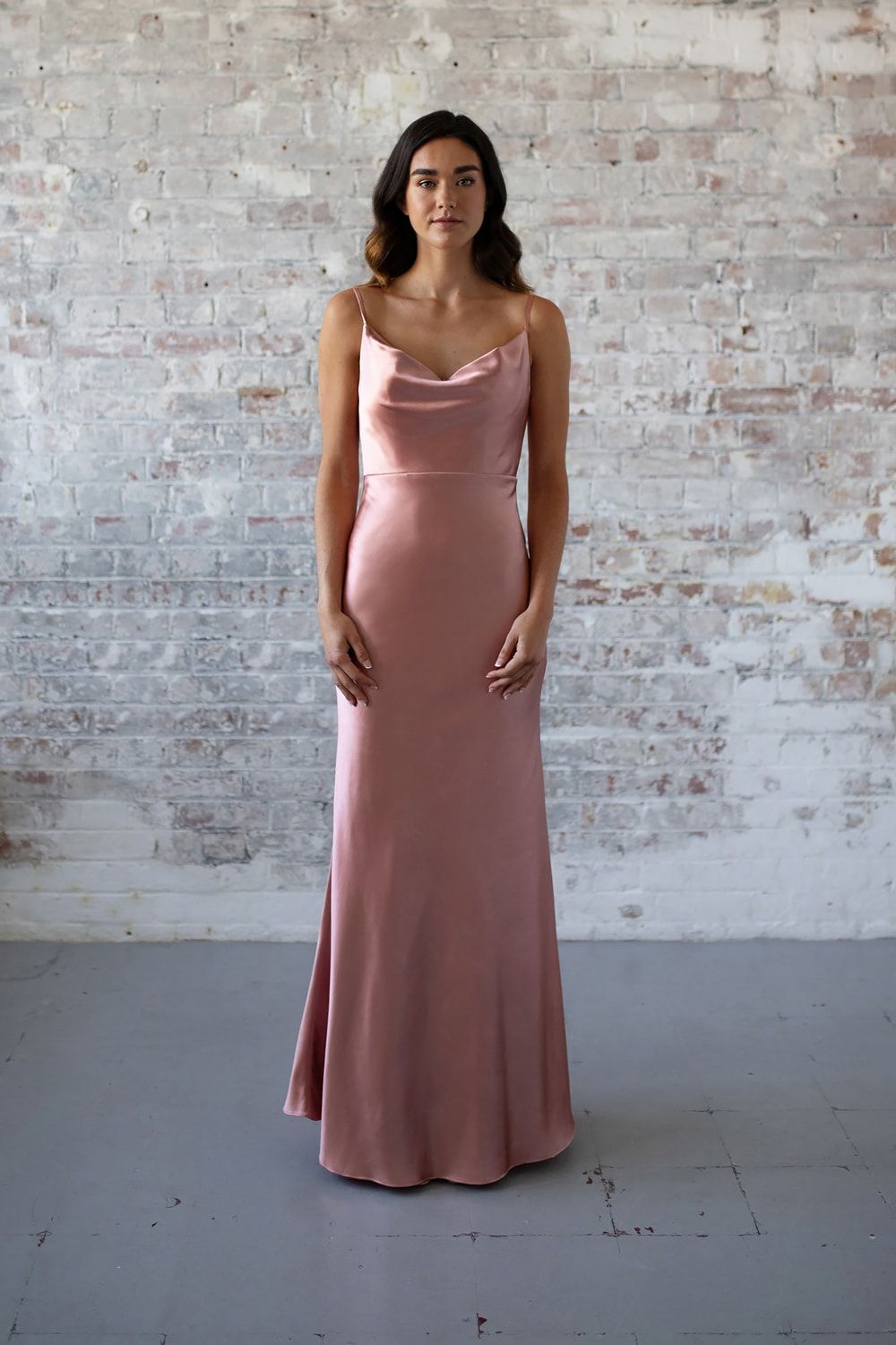 Cleo satin bridesmaid dress Bridesmaids Dresses Love Spell Design