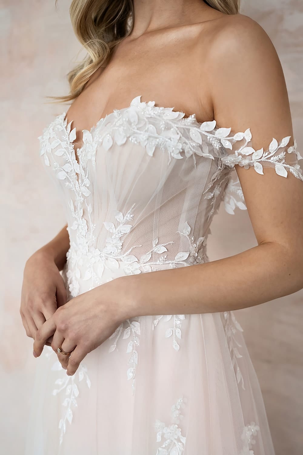 Holly Uk30318 Wedding Dress Long Sleeves designer bridal shops London 8 Love Spell Design