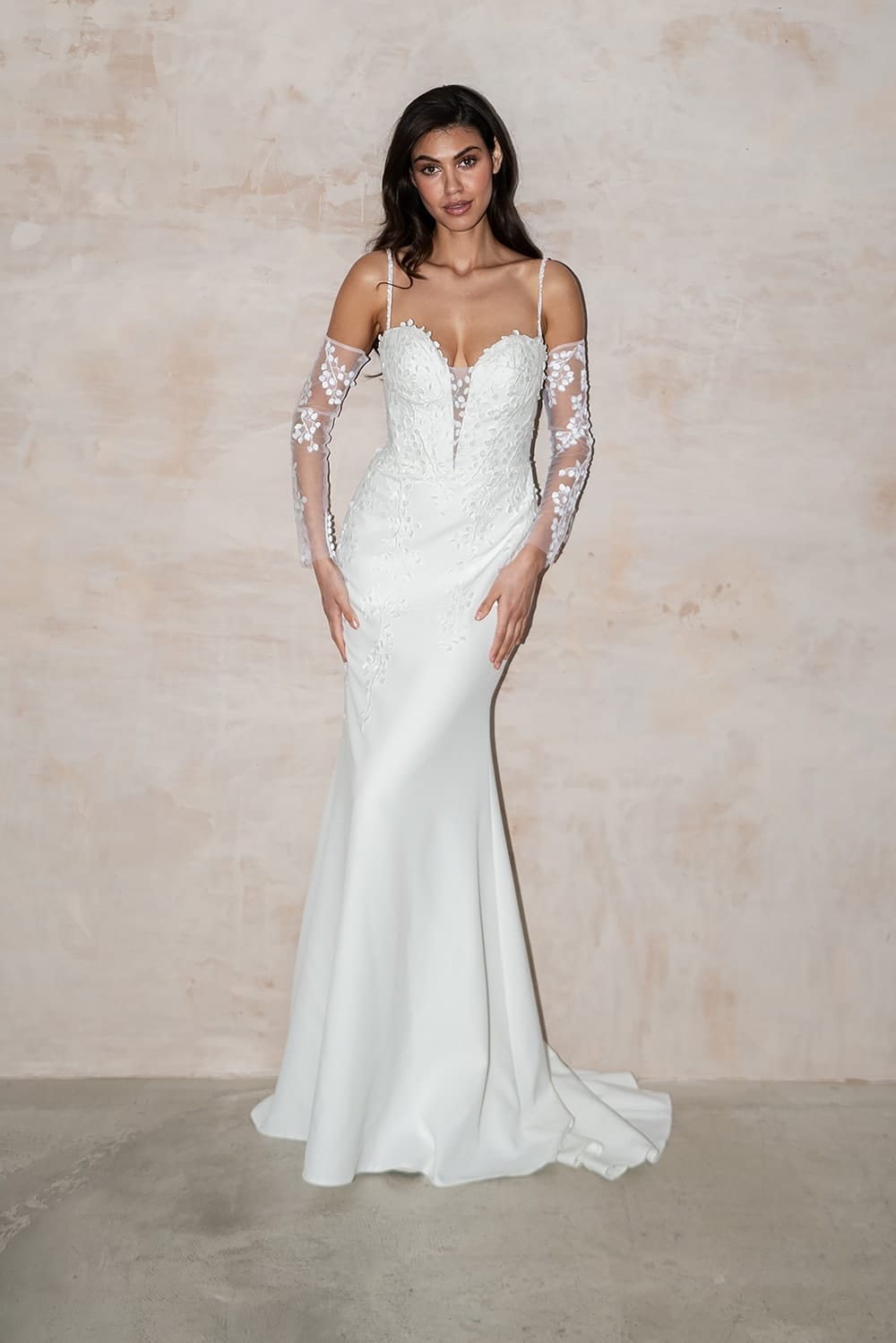 Kaia UK30314 Mermaid Wedding Dresses Long Sleeve Wedding Dresses 12 Love Spell Design