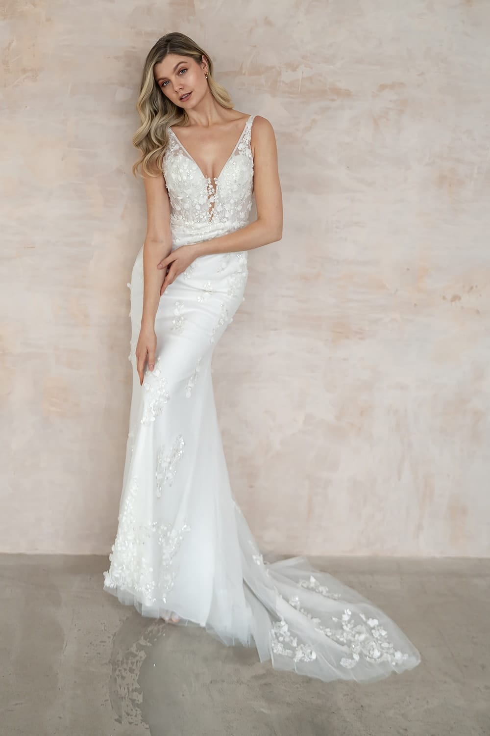 Luna UK30308 Boho Wedding Dresses Near Me Wedding Dress With Overskirt 12 Love Spell Design
