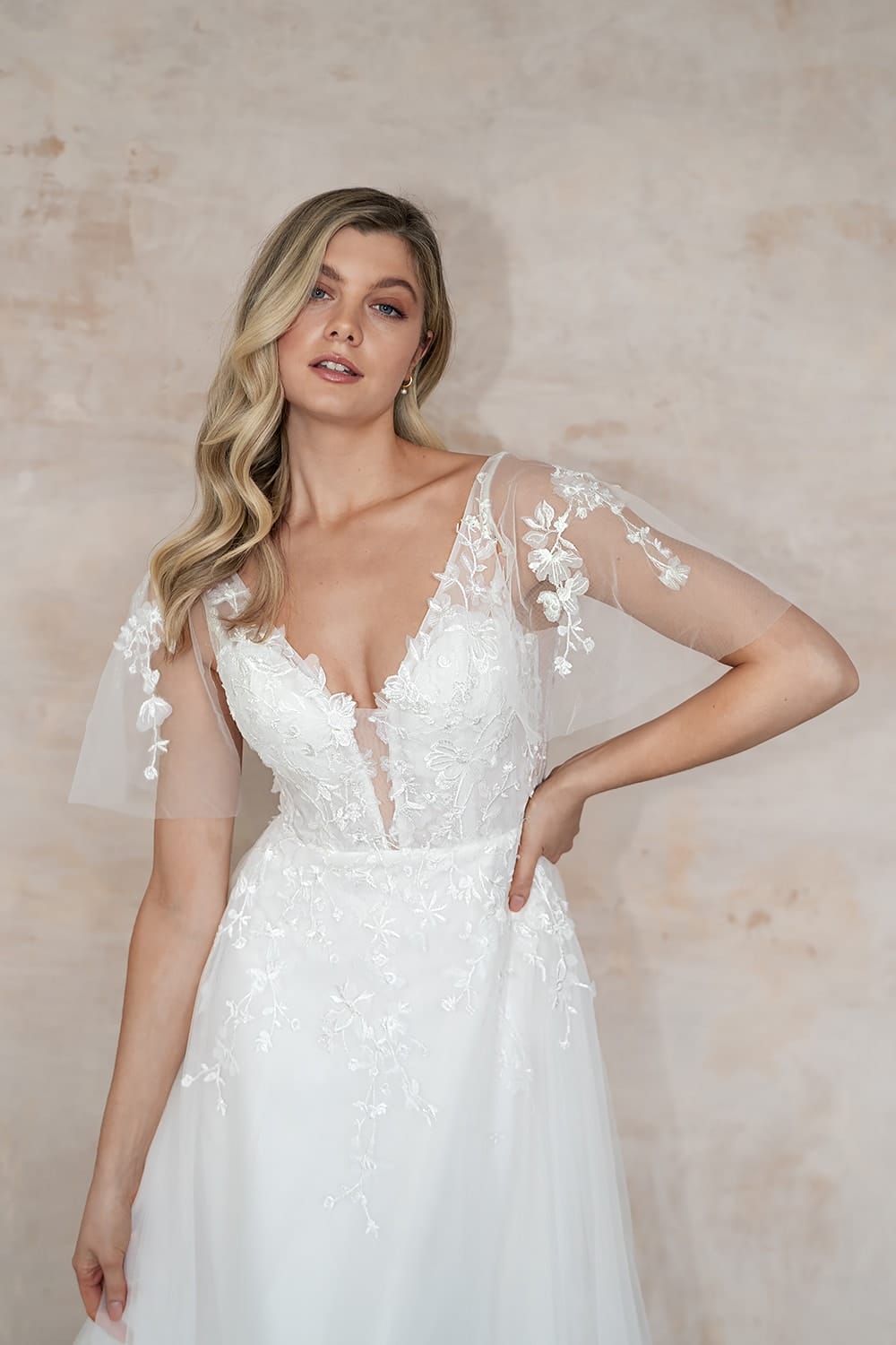 Olive UK30320 - Long Sleeve Wedding Dresses Boho Dress Wedding - 11 Love Spell Design Olive UK30320 Long Sleeve Wedding Dresses Boho Dress Wedding 11 Love Spell Design