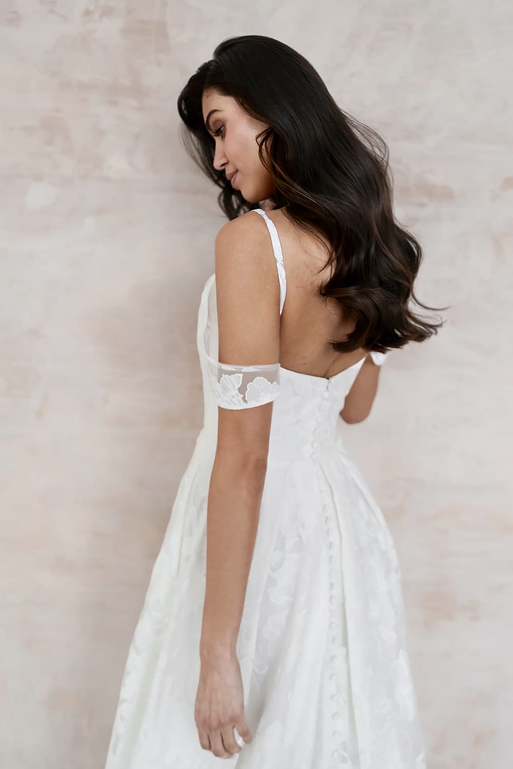 Rosalie UK30311 Wedding Dress A Line Wedding Dress Off The Shoulder 2 Love Spell Design