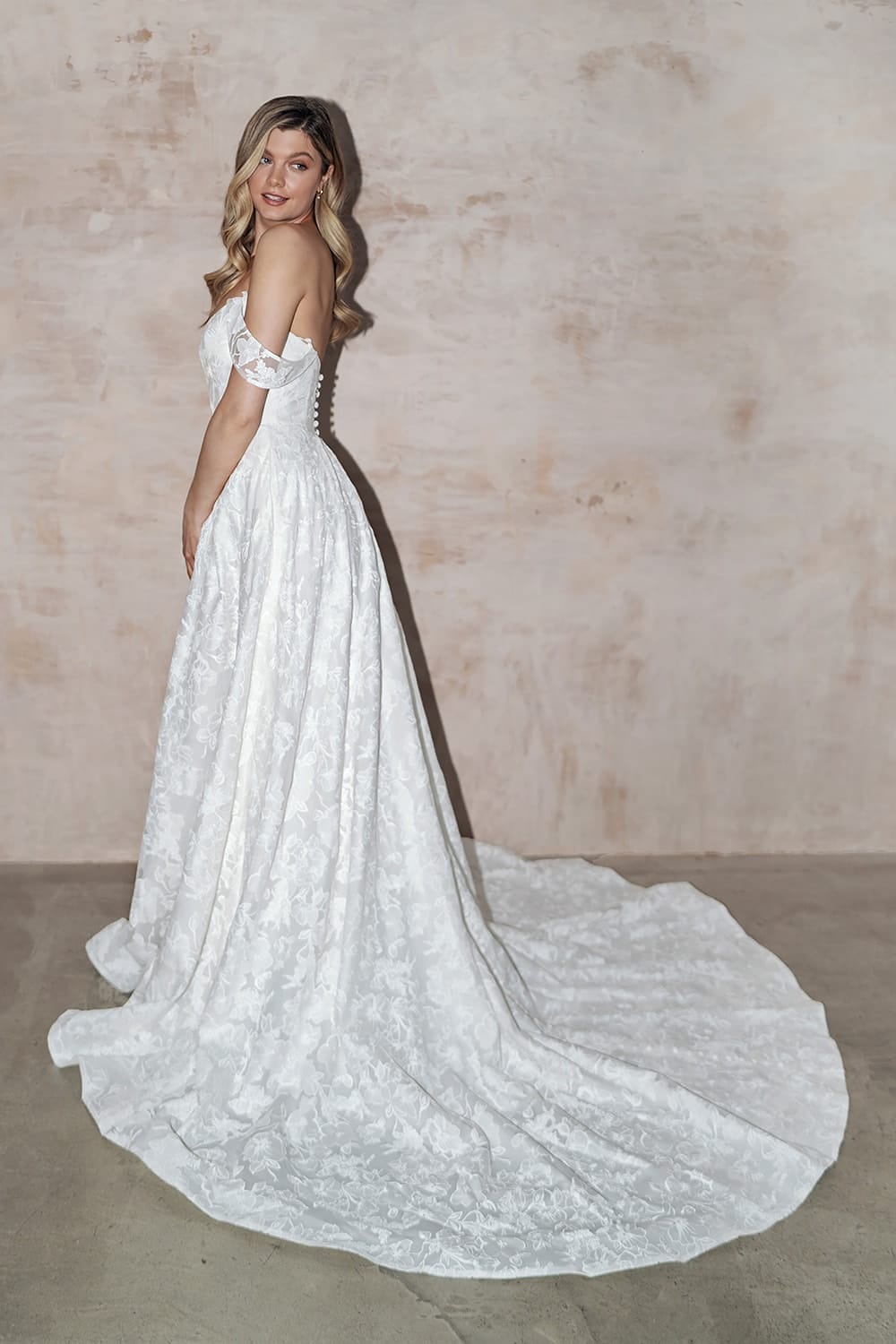 Rosalie UK30311 Wedding Dress Lace Wedding Dress A Line 8 Love Spell Design