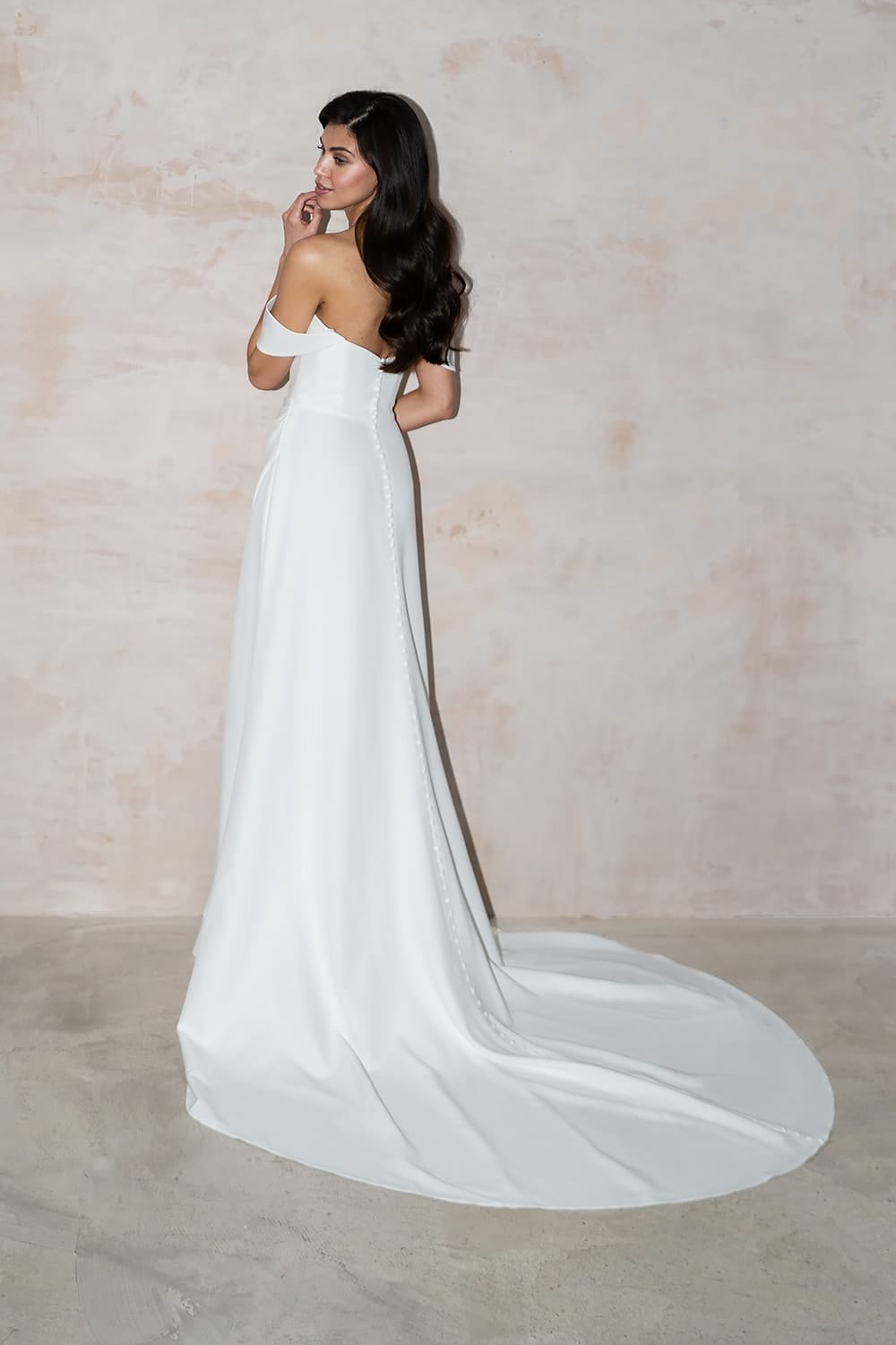 Sloane UK30313 Wedding Dresses Summer Wedding Dress Off The Shoulder 6 Love Spell Design