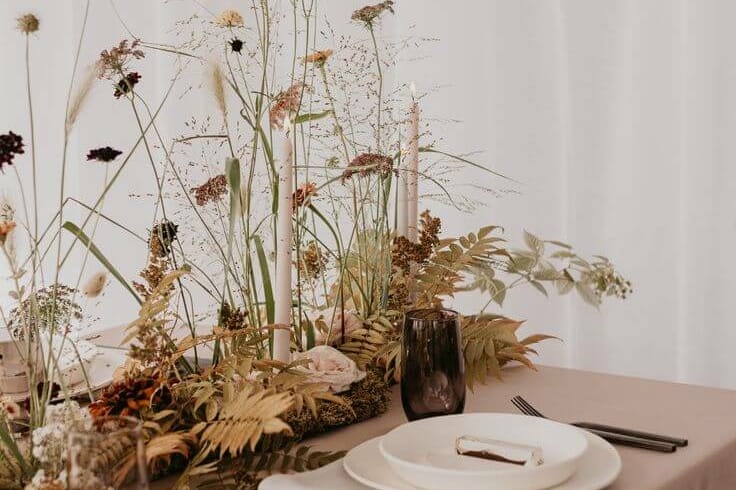 A Minimalist Nature Inspired Wedding Shoot Turns Into a Real Micro Elopement uai Love Spell Design