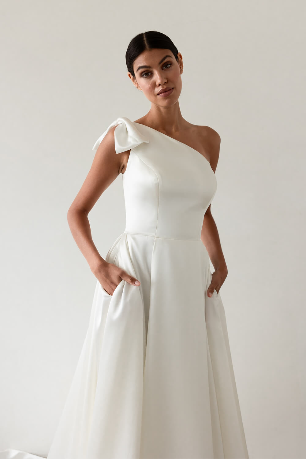 Bianka simple elegant wedding dress Wedding Dresses Love Spell