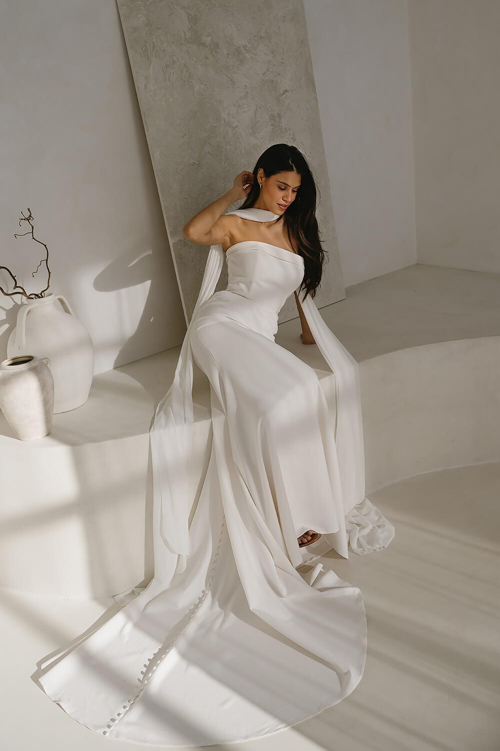 Elizabeth UK30340 - 1 - Wedding Dress Simple Wedding Dress Off The Shoulder Love Spell Design Elizabeth UK30340 1 Wedding Dress Simple Wedding Dress Off The Shoulder Love Spell Design