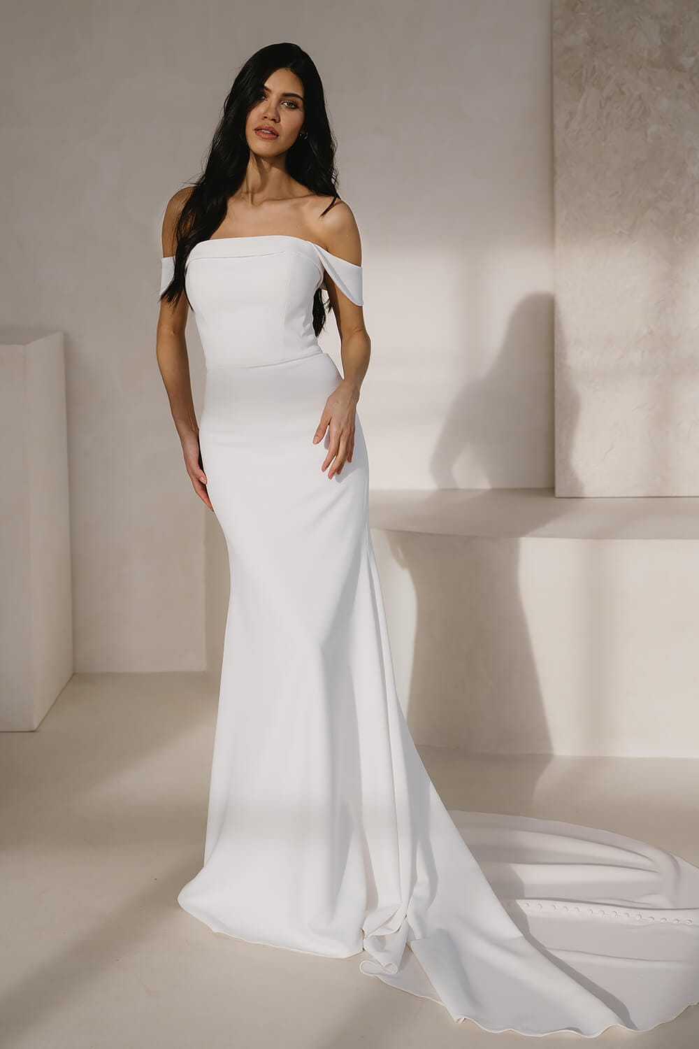 Elizabeth classic simple wedding dress Love Spell Design Elizabeth UK30340 7 Wedding Dress Shops London Bridal Shop Near Me Love Spell Design
