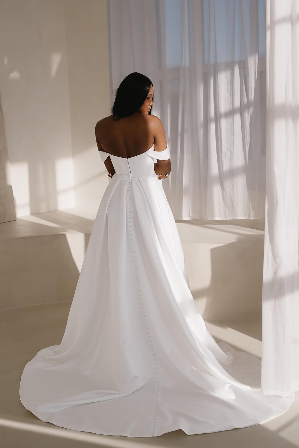 Gabrielle UK30339 - 2 - Wedding Dress Simple Wedding Dress A-Line Love Spell Design Gabrielle UK30339 2 Wedding Dress Simple Wedding Dress A Line Love Spell Design