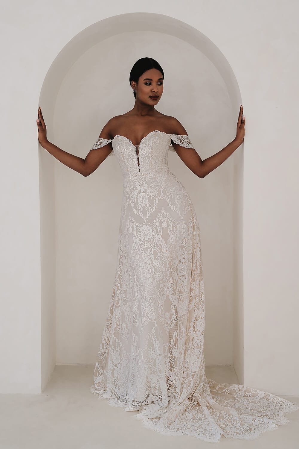 Galina UK30348 7 Boho Wedding Dress UK Wedding Dress London Love Spell Design