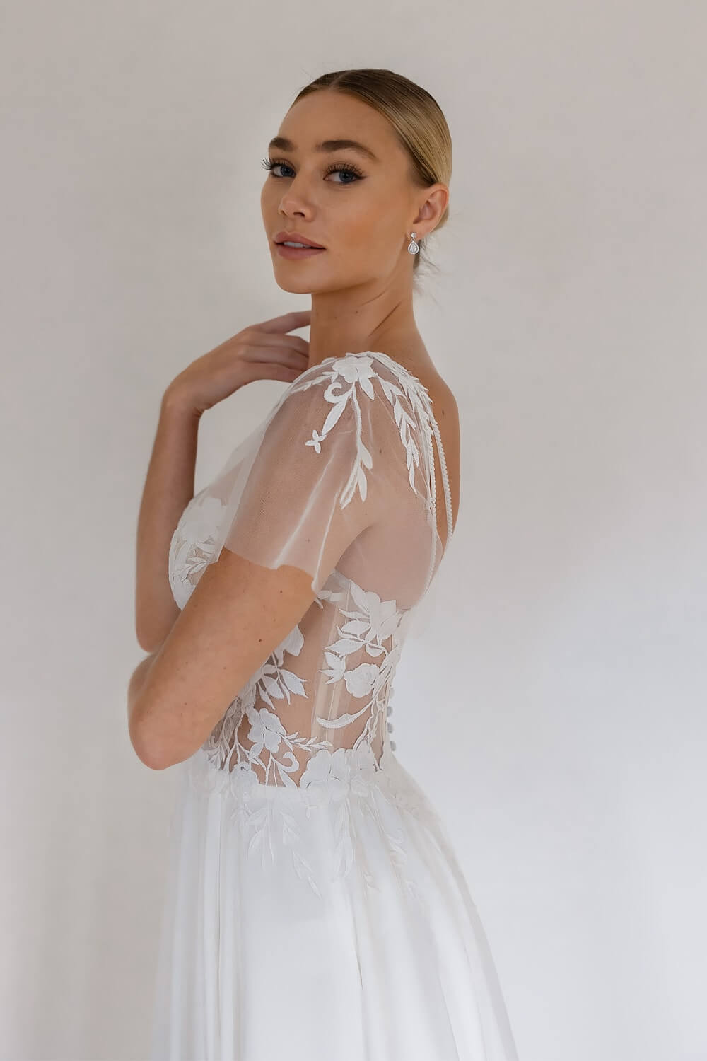 Jasmine - Boho Wedding Dress With Sleeves Boho Wedding Dresses London Love Spell Design Jasmine Boho Wedding Dress With Sleeves Boho Wedding Dresses London Love Spell Design