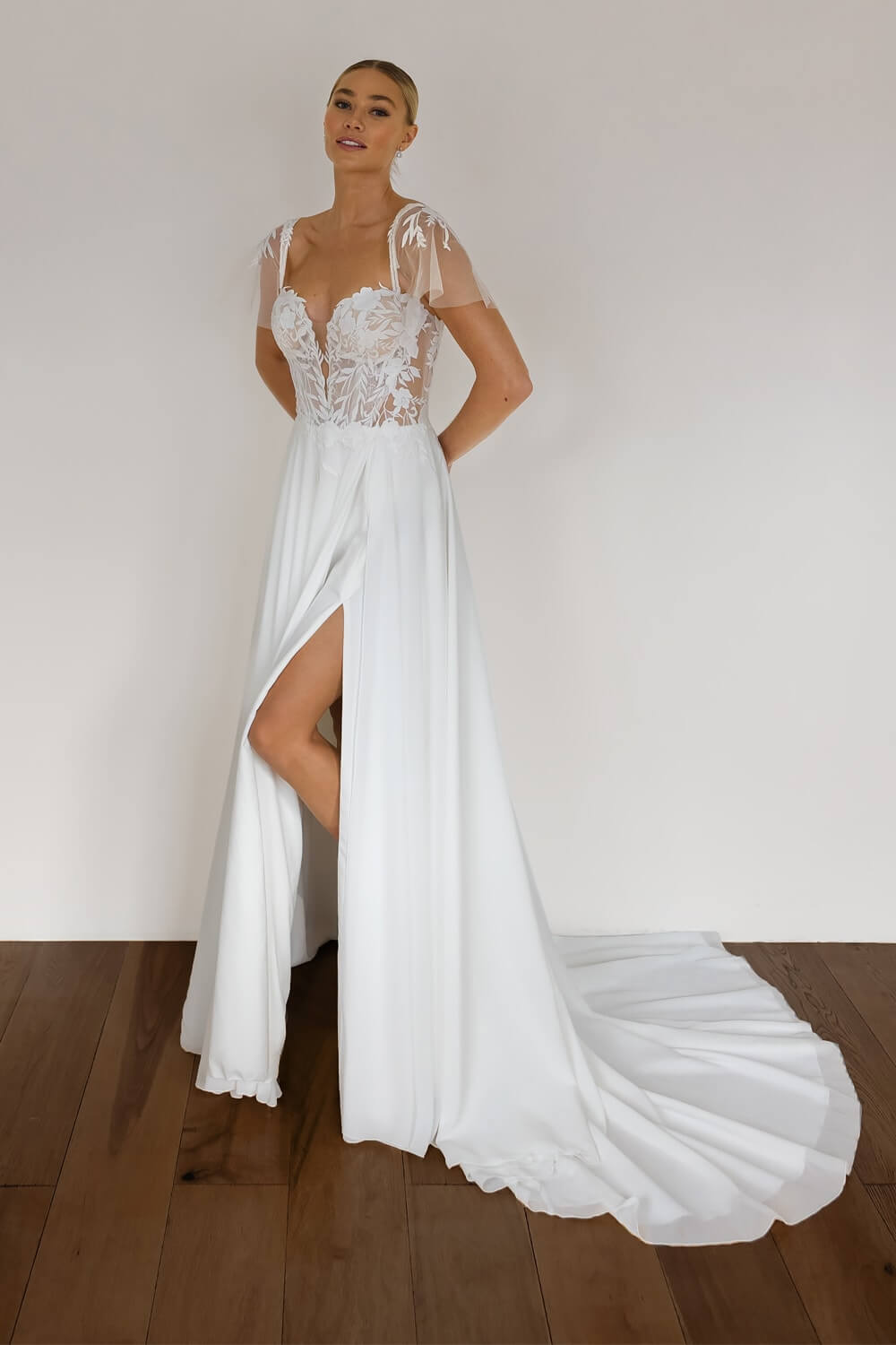 Jasmine - Wedding Dress Simple Wedding Dress A-Line Love Spell Design Jasmine Wedding Dress Simple Wedding Dress A Line Love Spell Design