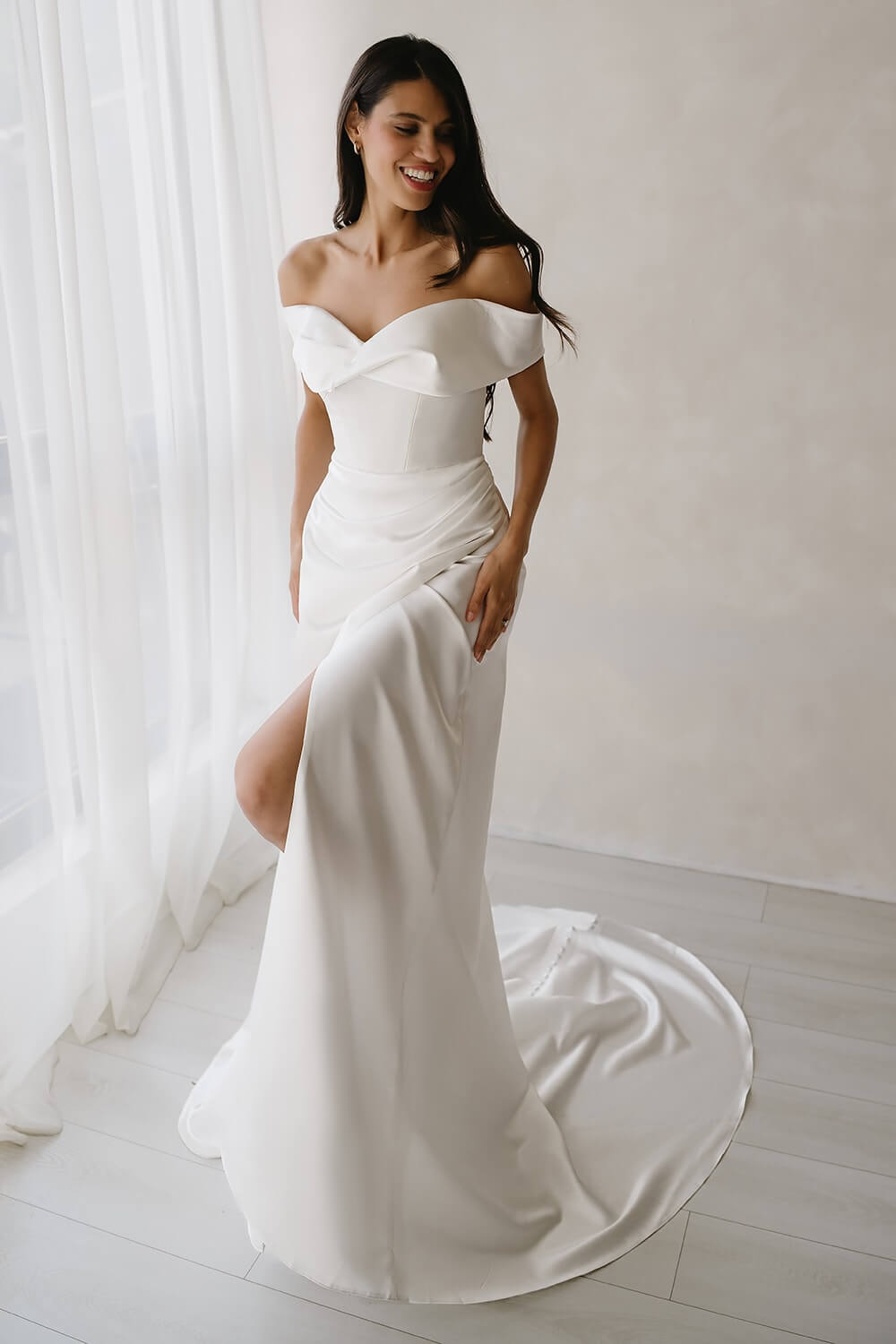 Abigail Mermaid Wedding Dress Love Spell Design Cover photo Mermaid Wedding Dresses Wedding Dress Shopping London Bridal Shops London Love Spell Design